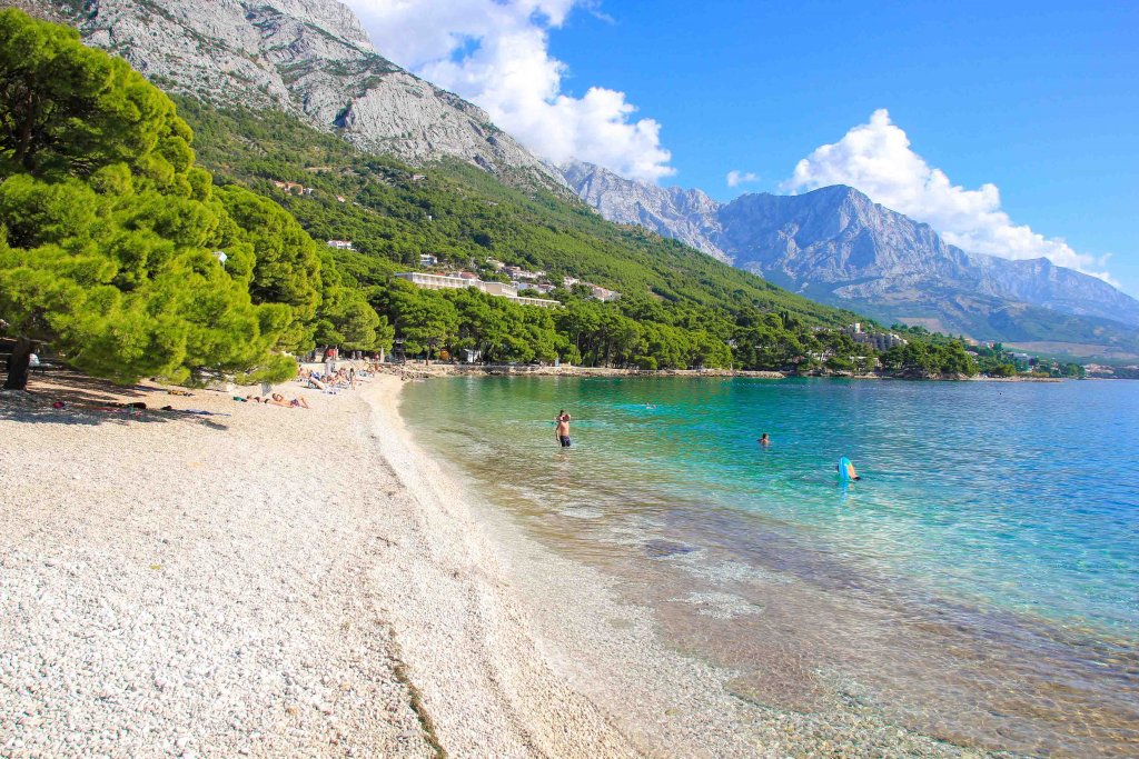 Punta Rata Beach A Paradise Beach In Brela PlacesofJuma