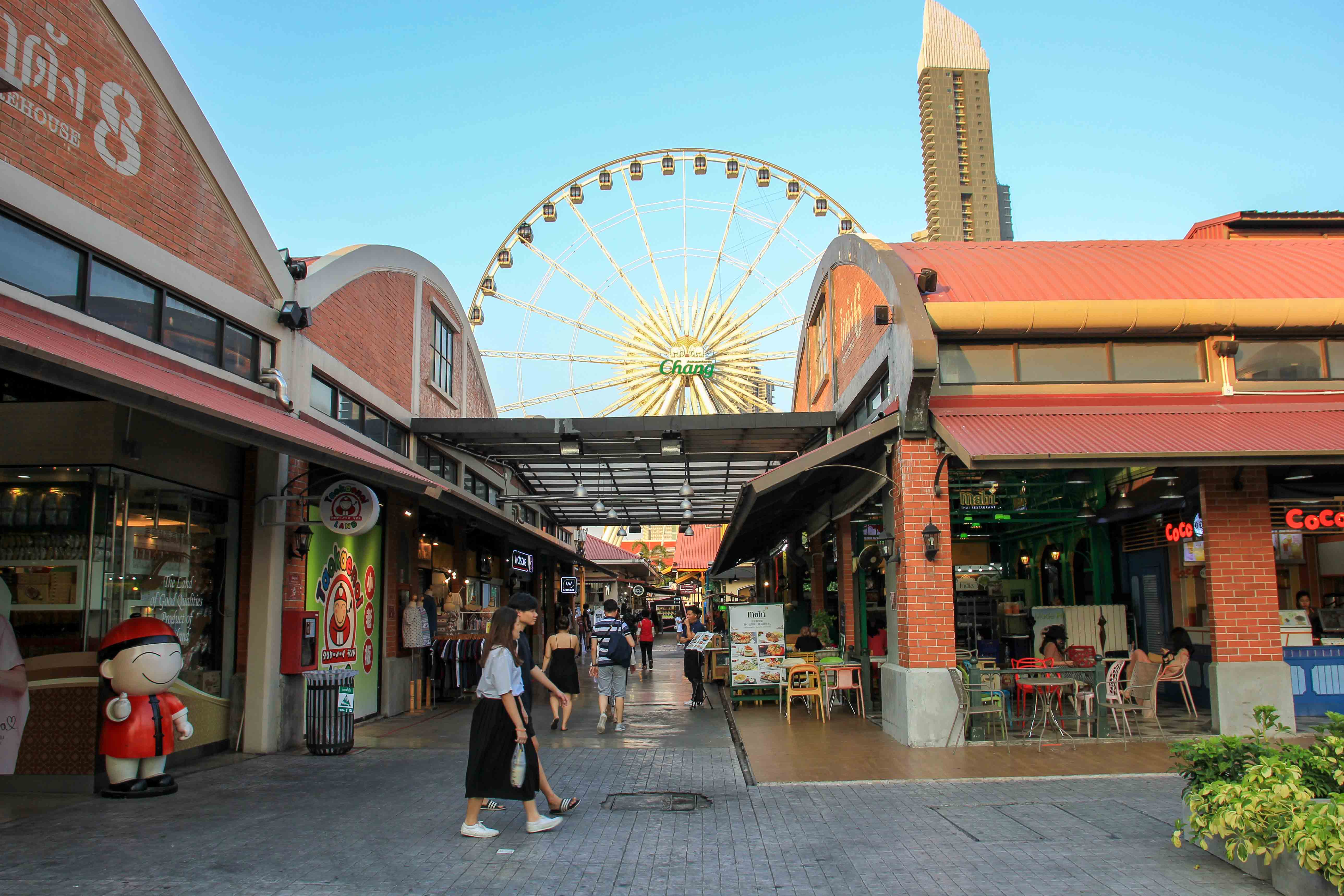 Asiatique the Riverfront in Bangkok