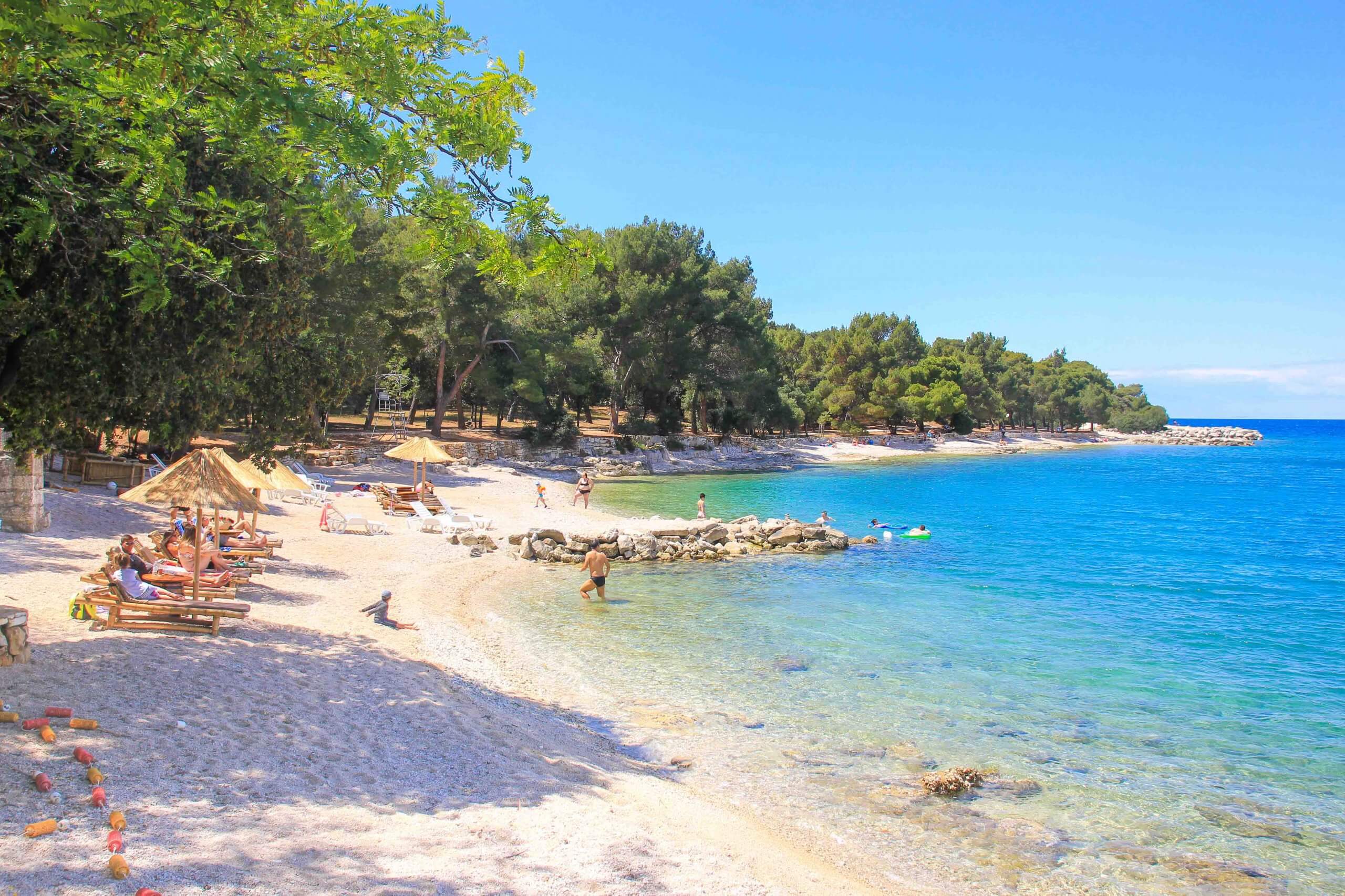 Strand kroatien fkk porec Wohnwagen Naturist