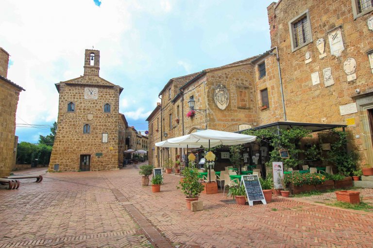 Sovana, Toskana, Italien