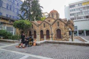 Kapnikarea Kirche, Athen, Griechenland