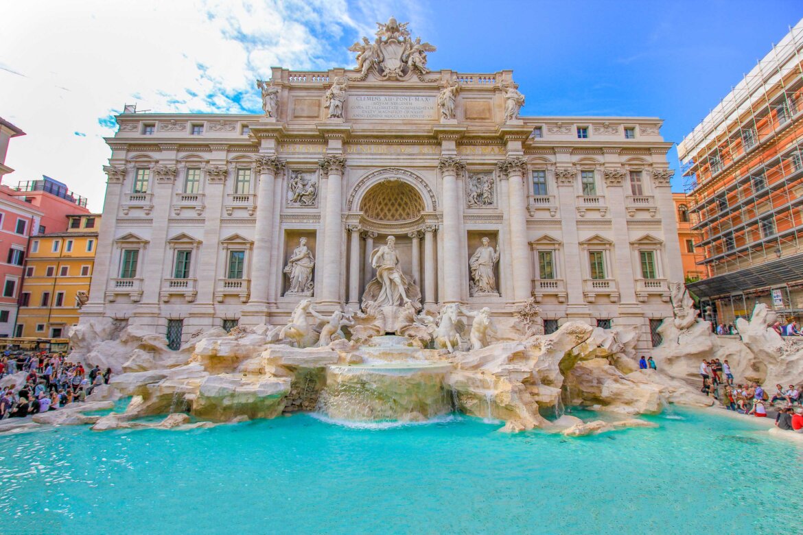 Trevi Brunnen, Rom, Sehenswürdigkeit