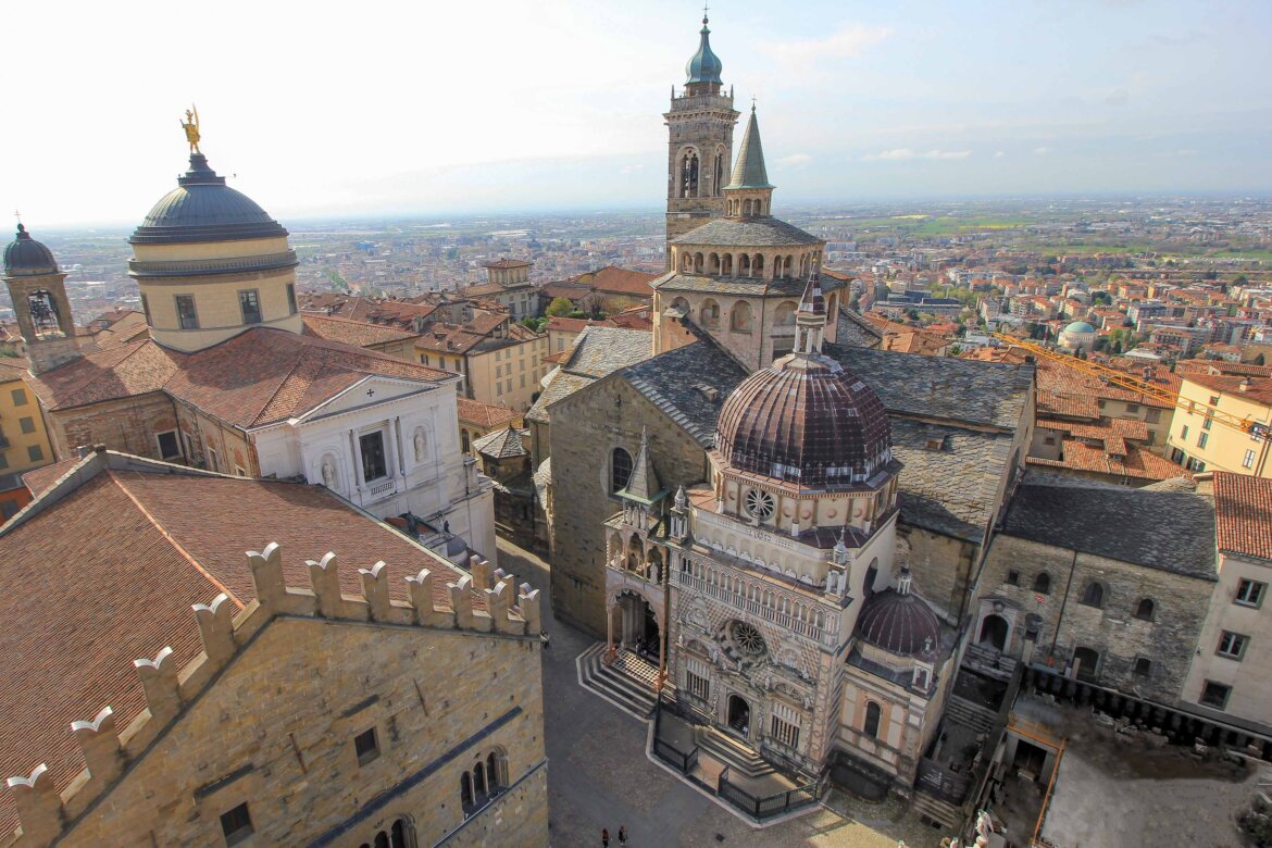 Basilika Santa Maria Maggiore, Bergamo, Italien