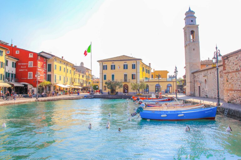 Lazise, Gardasee, Italien